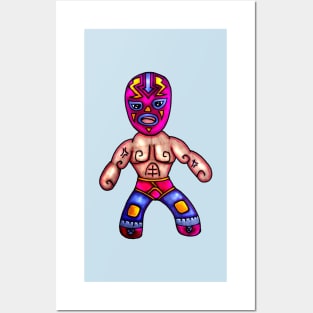 Luchador Posters and Art